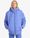 Billabong Womens Happy Camper Puffer Jacket - Iris - ManGo Surfing