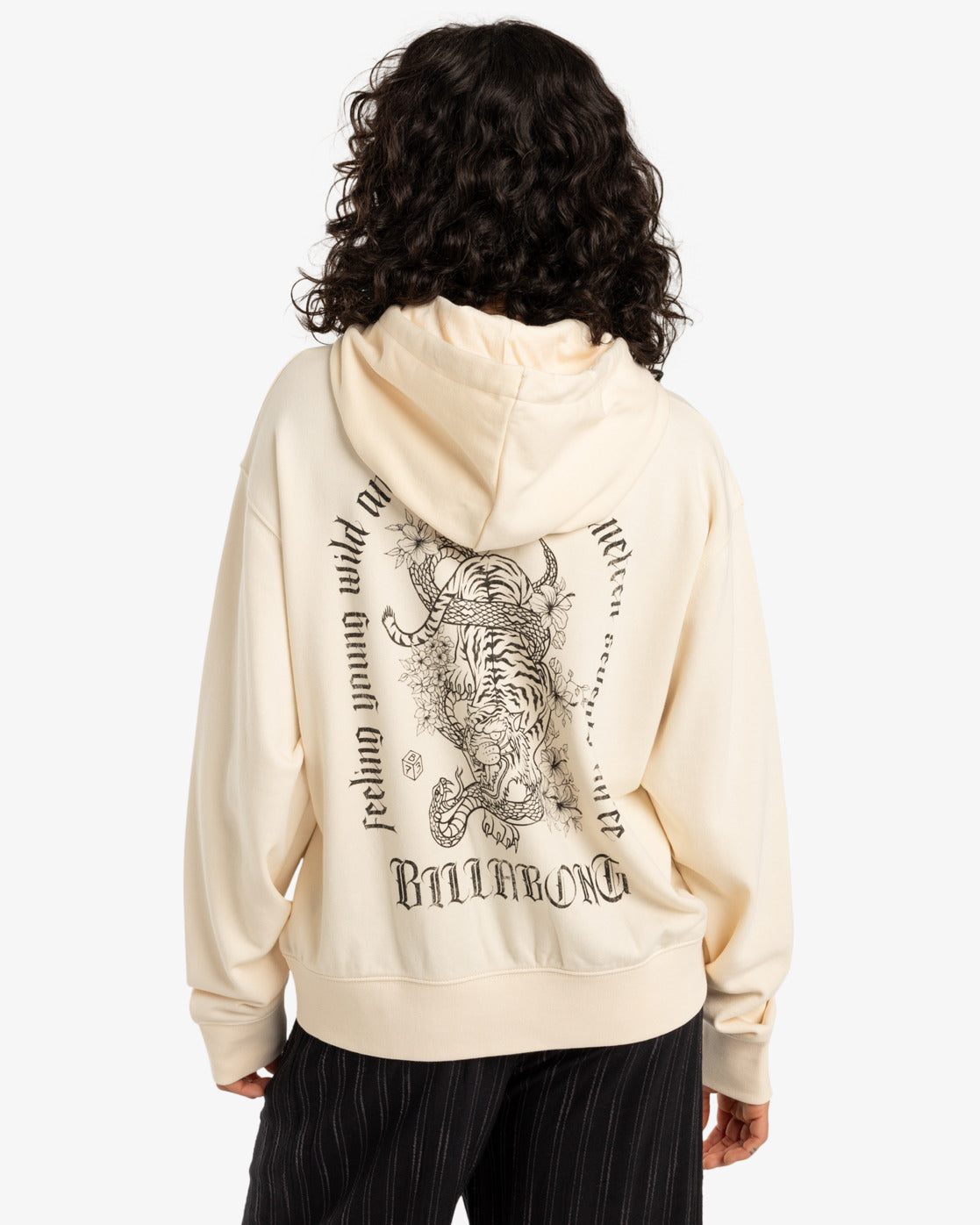 Billabong Womens Wild Feelings Hoodie - Whitecap - ManGo Surfing