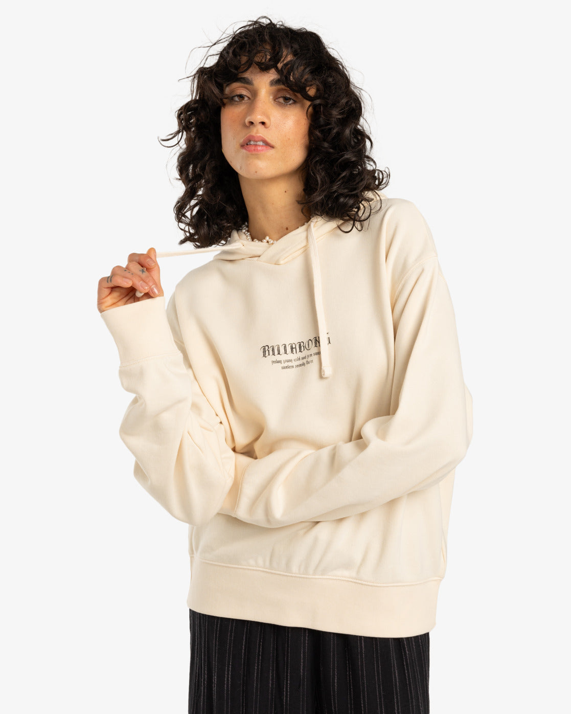 Billabong Womens Wild Feelings Hoodie - Whitecap - ManGo Surfing