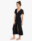 Billabong Womens Jet Set Midi Dress - Black Pebble
