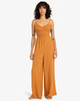 Billabong Womens To The Moon Jumpsuit - Doeskin