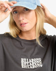 Billabong Womens In The Beyond T-Shirt - Off Black - ManGo Surfing