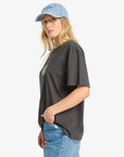Billabong Womens In The Beyond T-Shirt - Off Black - ManGo Surfing