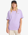 Billabong Womens Mixing Vibes T-Shirt - Light Purple - ManGo Surfing