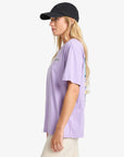 Billabong Womens Mixing Vibes T-Shirt - Light Purple - ManGo Surfing