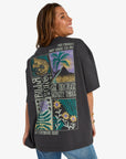 Billabong Womens Daydream Away T-Shirt - Off Black - ManGo Surfing