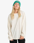 Billabong Womens Paradise Arch Long Sleeve T-Shirt - White Cap - ManGo Surfing