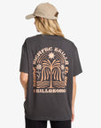 Billabong Womens Always Looking T-Shirt - Off Black - ManGo Surfing