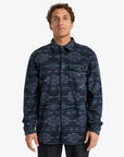 Billabong Mens Furnace Flannel Long Sleeve Shirt - Navy - ManGo Surfing