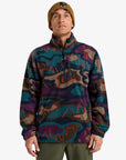 Billabong Mens Boundary Taaffe Fleece Top - Camo - ManGo Surfing