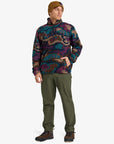 Billabong Mens Boundary Taaffe Fleece Top - Camo - ManGo Surfing
