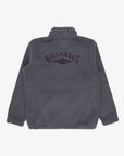 Billabong Mens Boundary Tombstone Half Zip Mock Neck Fleece - Pewter - ManGo Surfing
