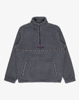 Billabong Mens Boundary Tombstone Half Zip Mock Neck Fleece - Pewter - ManGo Surfing