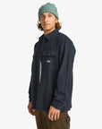 Billabong Mens Del Mar Flannel Long Sleeve Shirt - Dark Navy - ManGo Surfing