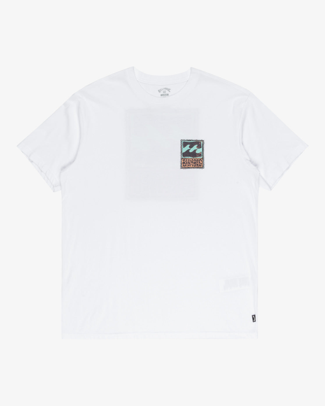 Billabong Mens Stamp T-Shirt - White - ManGo Surfing