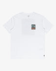 Billabong Mens Stamp T-Shirt - White - ManGo Surfing
