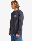 Billabong Mens The Bay Wave Washed Long Sleeve T-Shirt - Dark Navy - ManGo Surfing