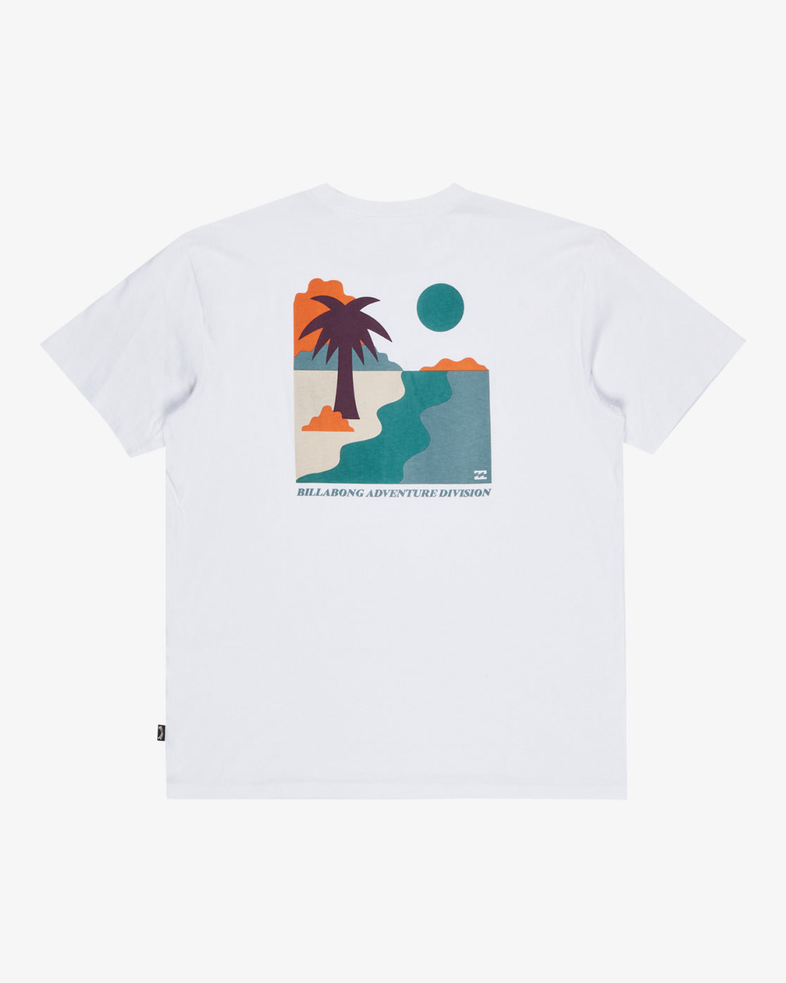 Billabong Mens Sundown T-Shirt - White - ManGo Surfing