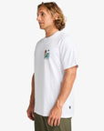 Billabong Mens Sundown T-Shirt - White - ManGo Surfing