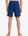 Quiksilver Boys Everyday Holmes 14" Swim Shorts (8-16 Yrs) - Estate Blue Holmes - ManGo Surfing