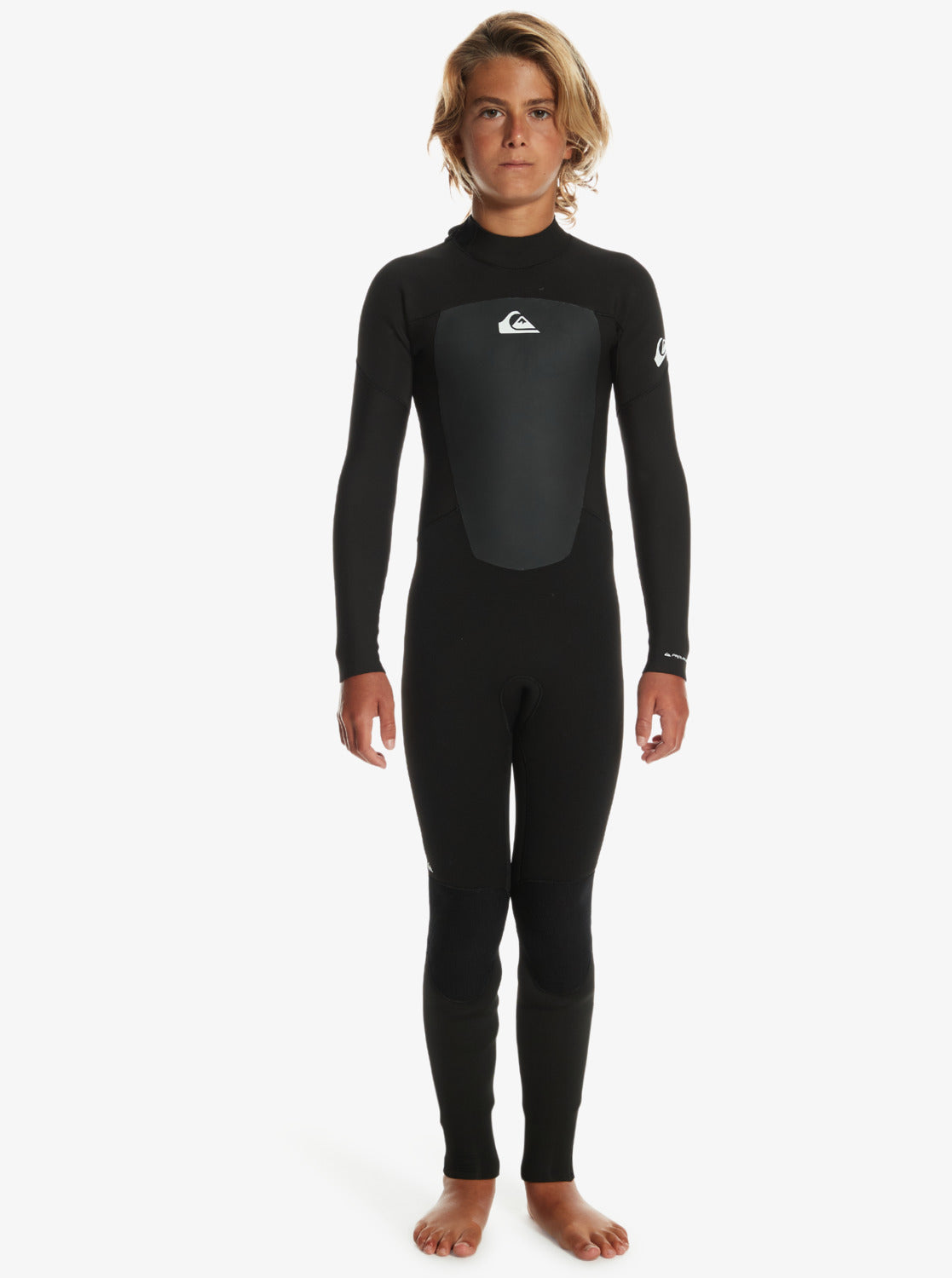 Quiksilver Boys 3/2mm Prologue Back Zip Wetsuit Black – ManGo