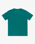 Quiksilver Boys EV Comp Logo T-Shirt (8-16 Yrs) - Teal Green - ManGo Surfing
