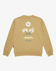 Quiksilver Mens Graphic Crew Neck Sweatshirt - Aloe - ManGo Surfing