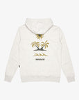 Quiksilver Mens Graphic Pullover Hoodie - White Marble Heather