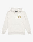 Quiksilver Mens Graphic Pullover Hoodie - White Marble Heather