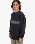 Quiksilver Mens CB Sweatshirt - Black - ManGo Surfing