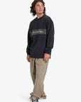 Quiksilver Mens CB Sweatshirt - Black - ManGo Surfing