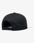 Quiksilver Mens QS Frassnassa Snapback Cap - One Size - Black - ManGo Surfing