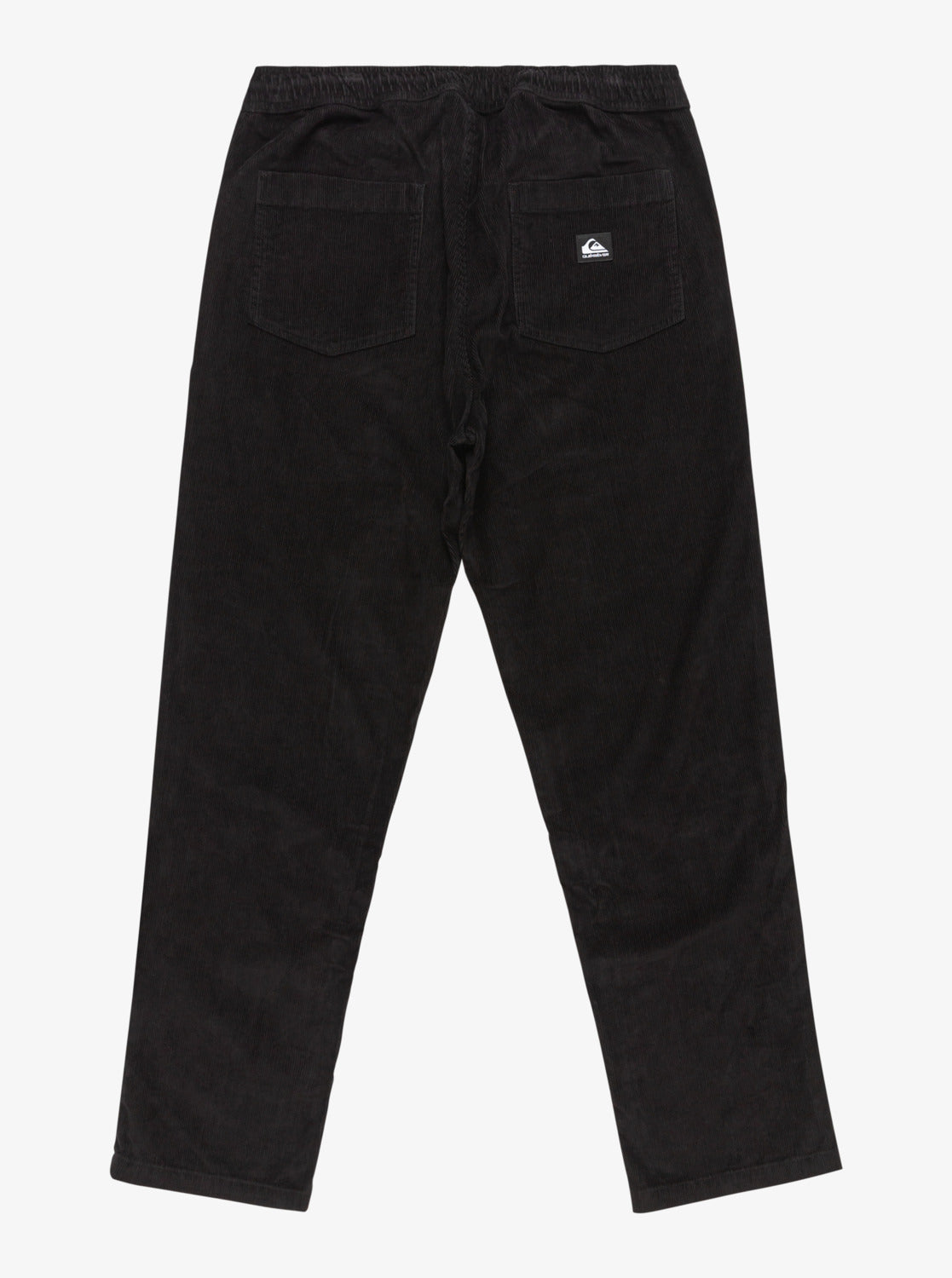 Quiksilver Mens Taxer Regular Cord Trousers - Black