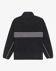 Quiksilver Mens Omni Sherpa Half-Zip Technical Fleece - Black - ManGo Surfing