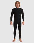 Quiksilver Mens 3/2mm Prologue Back Zip Wetsuit - Black