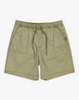 Quiksilver Mens Taxer 18" Elastic Waist Walkshorts - Aloe