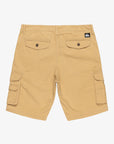 Quiksilver Mens Crucial Battle 21" Cargo Walkshorts - Khaki - ManGo Surfing