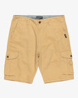 Quiksilver Mens Crucial Battle 21" Cargo Walkshorts - Khaki - ManGo Surfing