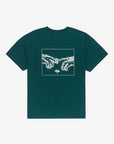 Quiksilver Mens Electric Connection T-Shirt - Botanical Connection - ManGo Surfing