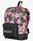 Roxy Sugar Baby Bottle Medium Backpack - Anthracite Fearless Floral - ManGo Surfing