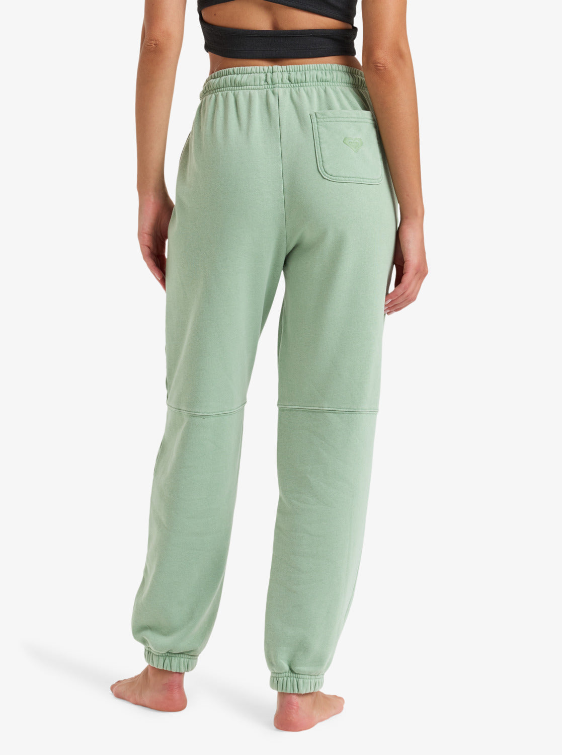 Roxy Womens Oasis Haze Ii Elastic Waist Pants - Basil - ManGo Surfing