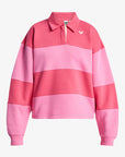 Roxy Womens Cross Your Mind Sweatshirt - Honey Suckle - ManGo Surfing