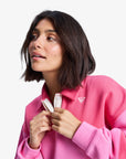Roxy Womens Cross Your Mind Sweatshirt - Honey Suckle - ManGo Surfing