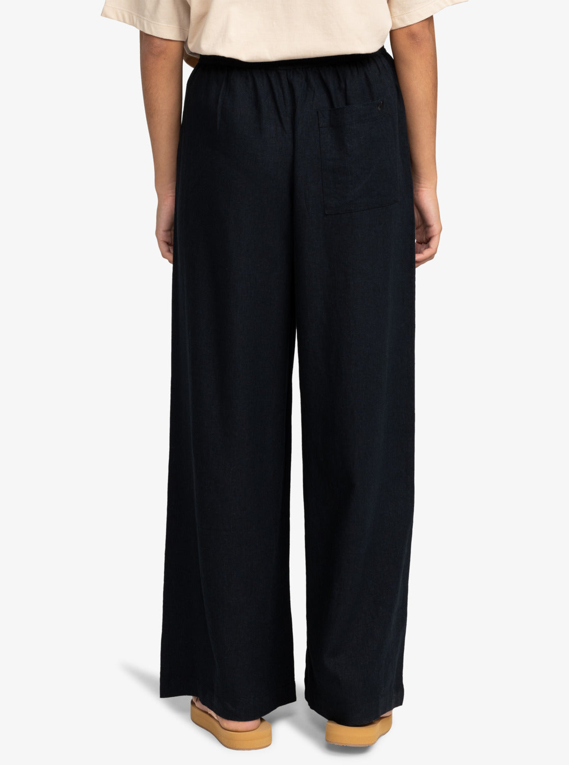 Roxy Womens Lekeitio Break Elasticated Waist Trousers - Anthracite - ManGo Surfing