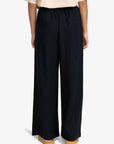 Roxy Womens Lekeitio Break Elasticated Waist Trousers - Anthracite - ManGo Surfing