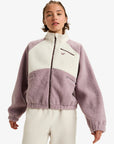Roxy Womens Waves Of Warmth Colorblock Sport Jumper - Nirvana