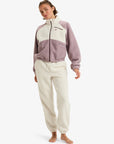 Roxy Womens Waves Of Warmth Colorblock Sport Jumper - Nirvana