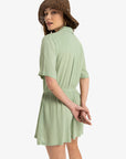 Roxy Womens Real Tomorrow Romper - Basil