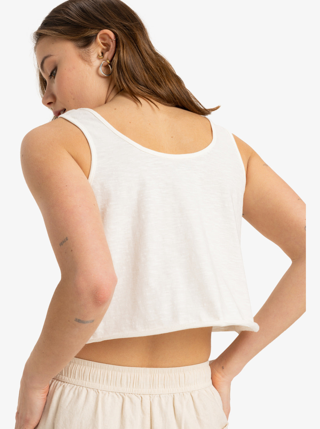 Roxy Womens Magic Sunset Tank Top - Egret - ManGo Surfing