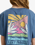 Roxy Womens Hangloose Poster T-Shirt - Vintage Indigo - ManGo Surfing